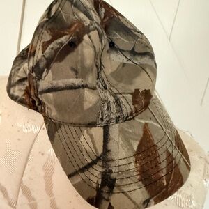 Signature Camo Cap in Brown and Tan